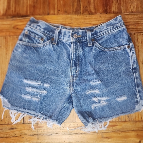 Levi's Pants - Vintage Levi's Strauss Co. Cutoff Shorts Size 27